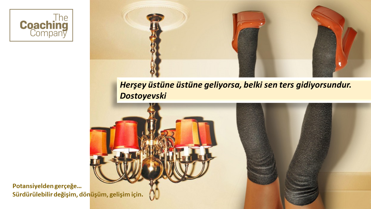 Herşey üstüne üstüne geliyorsa belki sen ters gidiyorsundur. Dostoyevski