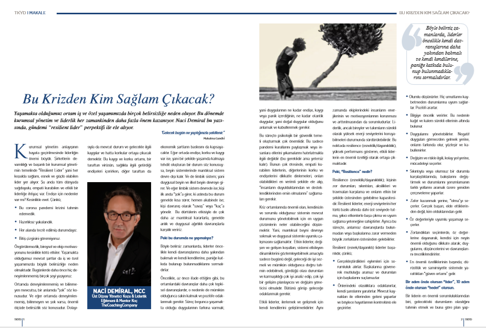 BU KRİZDEN KİM SAĞLAM ÇIKACAK?