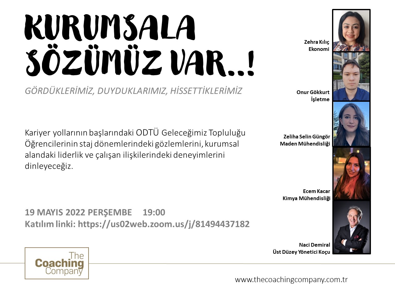 KURUMSALA SÖZÜMÜZ VAR