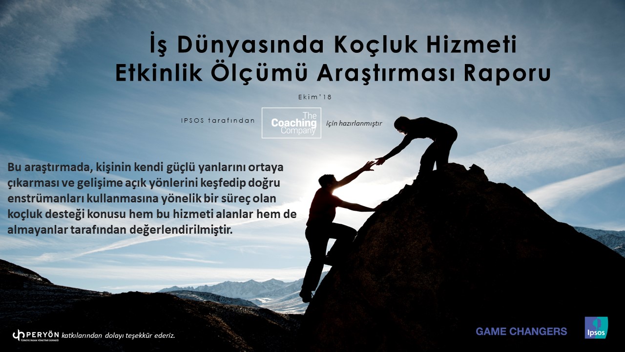 İş Dünyasında Koçluk Hizmeti Etkinlik Ölçümü Araştırması